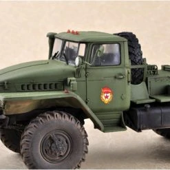 01028 | Trumpeter 1/35 Russian BM-21 Grad Multiple Rocket Launcher Truck Scaled Plastic Model Kit -Mini Crafters Store TRU 01028 55 1200x800 1