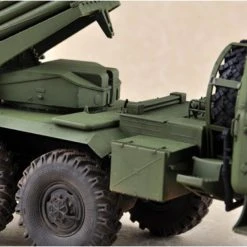 01028 | Trumpeter 1/35 Russian BM-21 Grad Multiple Rocket Launcher Truck Scaled Plastic Model Kit -Mini Crafters Store TRU 01028 59 1200x800 1