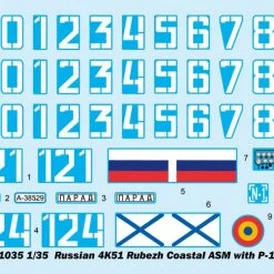 01035 | Trumpeter 1/35 Russian 4K51 Rubezh Coastal ASM W/ P-15 Scaled Plastic Model Kit -Mini Crafters Store TRU 01035 53 1200x800 1