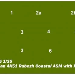 01035 | Trumpeter 1/35 Russian 4K51 Rubezh Coastal ASM W/ P-15 Scaled Plastic Model Kit -Mini Crafters Store TRU 01035 54 1200x800 1