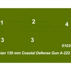 01036 | Trumpeter 1/35 Russian 130mm Coastal Defense Gun A-222 Bereg Artillery Truck Scaled Plastic Model Kit -Mini Crafters Store TRU 01036 55 1200x800 1