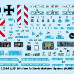 01046 | Trumpeter 1/35 Mobile Artillery Rocket System (MARS) Scaled Plastic Model Kit -Mini Crafters Store TRU 01046 52 1200x800 1