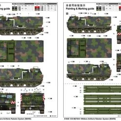 01046 | Trumpeter 1/35 Mobile Artillery Rocket System (MARS) Scaled Plastic Model Kit -Mini Crafters Store TRU 01046 53 1200x800 1