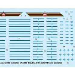 01052 | Trumpeter 1/35 Russian 3S60 Launcher Of 3K60 BAL/BAL-Elex Coastal Missile Complex Truck Scaled Plastic Model Kit -Mini Crafters Store TRU 01052 02 1200x800 1