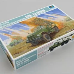 01062 | Trumpeter 1/35 Soviet BM-13 HMM 2B7R Multiple Rocket Launcher Truck Scaled Plastic Model Kit -Mini Crafters Store TRU 01062 02 1200x800 1