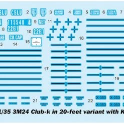 01076 | Trumpeter 1/35 3M24 Club-K In 20 Feet Variant With KH-35UE Scaled Plastic Model Kit 12 01076 | Trumpeter 1/35 3M24 Club-K In 20 Feet Variant With KH-35UE Scaled Plastic Model Kit -Mini Crafters Store TRU 01076 04 1200x800 1