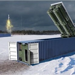 01077 | Trumpeter 1:35 3M-54 Club-K 40-Foot Container Missile Launch System Scaled Plastic Model Kit