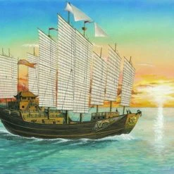 01202 | Trumpeter 1/72 Chinese Chengho Sailing Ship Plastic Model Kit -Mini Crafters Store TRU 01202 51 1200x800 1