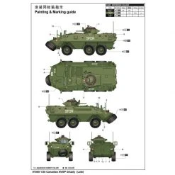 01505 | Trumpeter 1/35 Canadian Grizzly AVGP Armoured Vehical Scaled Plastic Model Kit -Mini Crafters Store TRU 01505 65 1200x800 1