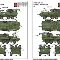 01506 | Trumpeter 1/35 Canadian Husky 6x6 AVGP (Improved Version) Armoured Vehical Scaled Plastic Model Kit 23 01506 | Trumpeter 1/35 Canadian Husky 6x6 AVGP (Improved Version) Armoured Vehical Scaled Plastic Model Kit -Mini Crafters Store TRU 01506 10 1200x800 1