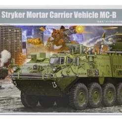 01512 | Trumpeter 1/35 M1129 Stryker Mortar Armoured Vehicle Scaled Plastic Model Kit