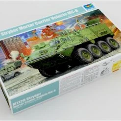 01512 | Trumpeter 1/35 M1129 Stryker Mortar Armoured Vehicle Scaled Plastic Model Kit -Mini Crafters Store TRU 01512 55 1200x800 1