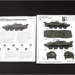 01519 | Trumpeter 1/35 LAV-III Armoured Vehicle Scaled Plastic Model Kit -Mini Crafters Store TRU 01519 54 1200x800 1