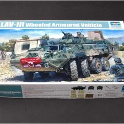 01519 | Trumpeter 1/35 LAV-III Armoured Vehicle Scaled Plastic Model Kit -Mini Crafters Store TRU 01519 59 1200x800 1