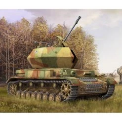 01520 | Trumpeter 1/35 German 43 Flakpanzer IV Ostwind Self-Propelled Anti-Aircraft Gun Scaled Plastic Model Kit -Mini Crafters Store TRU 01520 10 1200x800 1