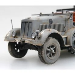 01523 | Trumpeter 1/35 German Half-Track W/ 20mm Flakvierling (Sd.Kfz7/1) & W/ Sd.Anhanger 51 Scaled Plastic Model Kit -Mini Crafters Store TRU 01523 04 1200x800 1
