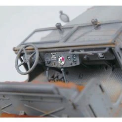 01523 | Trumpeter 1/35 German Half-Track W/ 20mm Flakvierling (Sd.Kfz7/1) & W/ Sd.Anhanger 51 Scaled Plastic Model Kit -Mini Crafters Store TRU 01523 06 1200x800 1