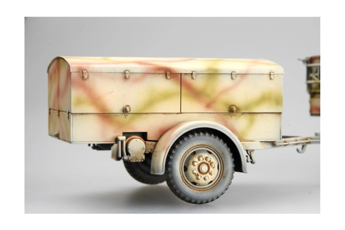 01527 | Trumpeter 1/35 German 3.7cm Flak 43 Auf Selbstfahrlafette (Sd.Kfz.7/2) W/ Sd.Anhanger 52 Self-Propelled Anti-Aircraft Gun Scaled Plastic Model Kit 3 01527 | Trumpeter 1/35 German 3.7cm Flak 43 Auf Selbstfahrlafette (Sd.Kfz.7/2) W/ Sd.Anhanger 52 Self-Propelled Anti-Aircraft Gun Scaled Plastic Model Kit