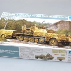 01527 | Trumpeter 1/35 German 3.7cm Flak 43 Auf Selbstfahrlafette (Sd.Kfz.7/2) W/ Sd.Anhanger 52 Self-Propelled Anti-Aircraft Gun Scaled Plastic Model Kit 21 01527 | Trumpeter 1/35 German 3.7cm Flak 43 Auf Selbstfahrlafette (Sd.Kfz.7/2) W/ Sd.Anhanger 52 Self-Propelled Anti-Aircraft Gun Scaled Plastic Model Kit -Mini Crafters Store TRU 01527 03 1200x800 1