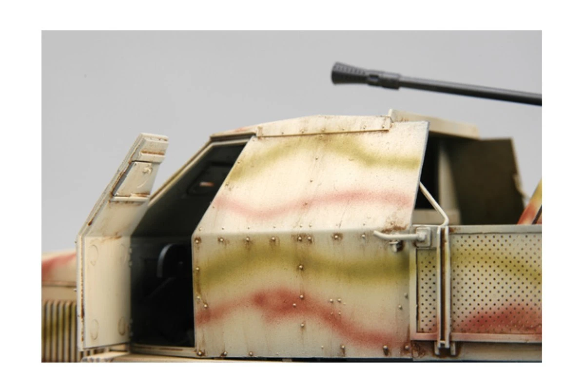 01527 | Trumpeter 1/35 German 3.7cm Flak 43 Auf Selbstfahrlafette (Sd.Kfz.7/2) W/ Sd.Anhanger 52 Self-Propelled Anti-Aircraft Gun Scaled Plastic Model Kit 8 01527 | Trumpeter 1/35 German 3.7cm Flak 43 Auf Selbstfahrlafette (Sd.Kfz.7/2) W/ Sd.Anhanger 52 Self-Propelled Anti-Aircraft Gun Scaled Plastic Model Kit - Image 6