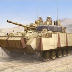 01532 | Trumpeter 1/35 United Arab Emirate BMP-3 Tank W/ ERA Titles & Screens Scaled Plastic Model Kit -Mini Crafters Store TRU 01532 51 1200x800 1