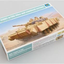01532 | Trumpeter 1/35 United Arab Emirate BMP-3 Tank W/ ERA Titles & Screens Scaled Plastic Model Kit -Mini Crafters Store TRU 01532 52 1200x800 1