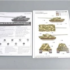01538 | Trumpeter 1/35 German E-75 (75-100 Tons) Standardpanzer Tank Scaled Plastic Model Kit -Mini Crafters Store TRU 01538 61 1200x800 1