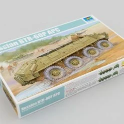 01542 | Trumpeter 1/35 Russian BTR-60P Upgraded Armoured Personnel Carrier Vehicle Scaled Plastic Model Kit -Mini Crafters Store TRU 01542 53 1200x800 1