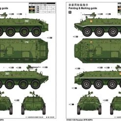 01543 | Trumpeter 1/35 Russian BTR-60PA Armoured Personnel Carrier Vehicle Scaled Plastic Model Kit -Mini Crafters Store TRU 01543 63 1200x800 1