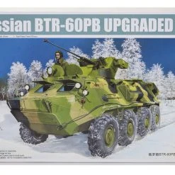 01545 | Trumpeter 1/35 Russian BTR-60PB Upgraded Armoured Personnel Carrier Vehicle Scaled Plastic Model Kit