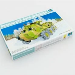 01545 | Trumpeter 1/35 Russian BTR-60PB Upgraded Armoured Personnel Carrier Vehicle Scaled Plastic Model Kit -Mini Crafters Store TRU 01545 52 1200x800 1
