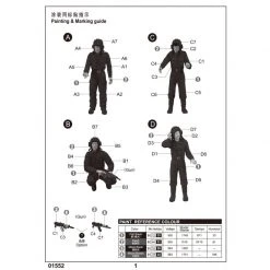 01552 | Trumpeter 1/35 Russian 1975 T-62 Tank Scaled Plastic Model Kit -Mini Crafters Store TRU 01552 56 1200x800 1