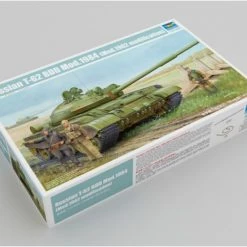01553 | Trumpeter 1/35 Russian 1984 (1962 Modification) T-62 BDD Tank Scaled Plastic Model Kit -Mini Crafters Store TRU 01553 52 1200x800 1