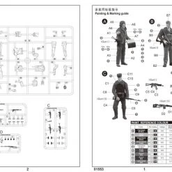 01553 | Trumpeter 1/35 Russian 1984 (1962 Modification) T-62 BDD Tank Scaled Plastic Model Kit -Mini Crafters Store TRU 01553 65 1200x800 1