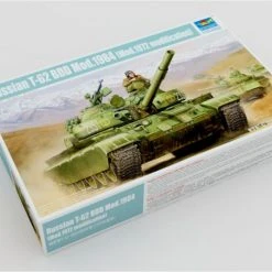 01554 | Trumpeter 1/35 Russian 1984 (1972 Modification) T-62 BDD Tank Scaled Plastic Model Kit -Mini Crafters Store TRU 01554 52 1200x800 1