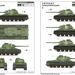 01569 | Trumpeter 1/35 Soviet KV-85 Heavy Tank Scaled Plastic Model Kit