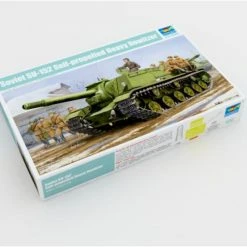 01571 | Trumpeter 1/35 Soviet SU-152 Heavy Self-Propelled Gun Scaled Plastic Model Kit -Mini Crafters Store TRU 01571 52 1200x800 1
