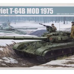 01581 | Trumpeter 1/35 Soviet 1975 T-64B Tank Scaled Plastic Model Kit