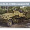 01584 | Trumpeter 1/35 German Sd.Kfz.8 DB10 Armoured 12 Ton Artillery Half-track Scaled Plastic Model Kit -Mini Crafters Store TRU 01584 00 1200x800 1