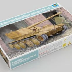 01587 | Trumpeter 1/35 German Krupp/Adrelt Waffentrager 88mm Pak-43 Self-Propelled Gun Scaled Plastic Model Kit -Mini Crafters Store TRU 01587 52 1200x800 1