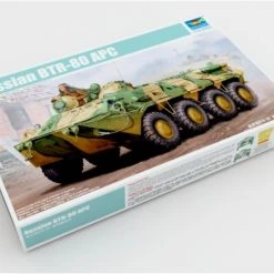 01594 | Trumpeter 1/35 Russian BTR-80 Armoured Personnel Carrier Vehicle Scaled Plastic Model Kit -Mini Crafters Store TRU 01594 52 1200x800 1