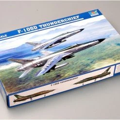 01617 | Trumpeter 1/72 F105D Thunderchief Bomber/Fighter Jet Scaled Plastic Model Kit -Mini Crafters Store TRU 01617 52 1200x800 1