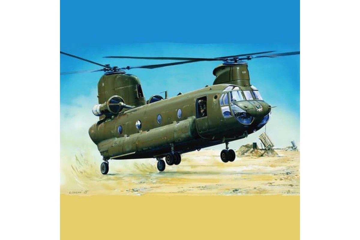 01622 | Trumpeter 1/72 RAAF CH-47D Chinook Scaled Plastic Model Kit 3 01622 | Trumpeter 1/72 RAAF CH-47D Chinook Scaled Plastic Model Kit