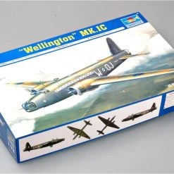 01626 | Trumpeter 1/72 British Wellington Mk.IC Bomber Scaled Plastic Model Kit -Mini Crafters Store TRU 01626 52 1200x800 1
