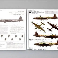 01626 | Trumpeter 1/72 British Wellington Mk.IC Bomber Scaled Plastic Model Kit -Mini Crafters Store TRU 01626 56 1200x800 1