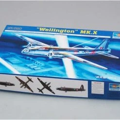 01628 | Trumpeter 1/72 British Vickers Wellington Mk.X Bomber Scaled Plastic Model Kit -Mini Crafters Store TRU 01628 52 1200x800 1