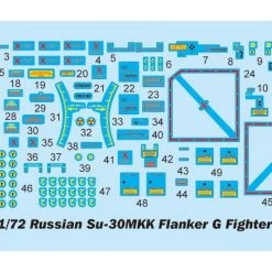 01659 | Trumpeter 1/72 Russian Su-30MKK Flanker G Fighter Jet Scaled Plastic Model Kit -Mini Crafters Store TRU 01659 56 1200x800 1
