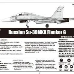 01659 | Trumpeter 1/72 Russian Su-30MKK Flanker G Fighter Jet Scaled Plastic Model Kit -Mini Crafters Store TRU 01659 62 1200x800 1