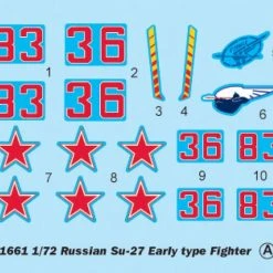 01661 | Trumpeter 1/72 Su-27 Early Type Fighter Jet Scaled Plastic Model Kit -Mini Crafters Store TRU 01661 55 1200x800 1
