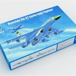 01661 | Trumpeter 1/72 Su-27 Early Type Fighter Jet Scaled Plastic Model Kit -Mini Crafters Store TRU 01661 63 1200x800 1